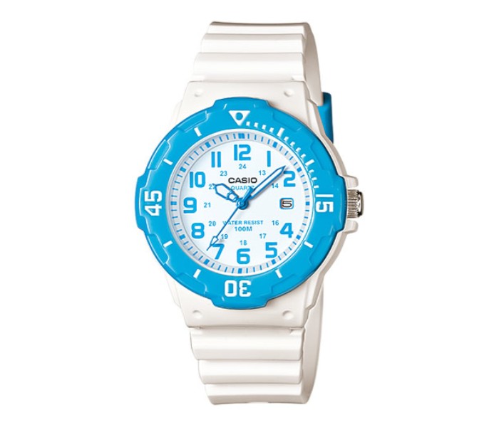 Casio LRW-200H-2BVDF (CN) Womens Analog Watch White and Blue - Zoom Image