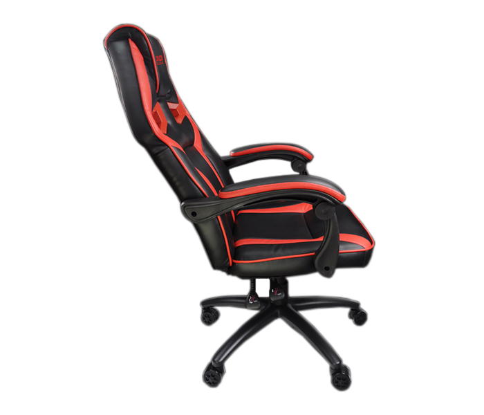 Dragon War GC-010 Gaming Chair with Massage Lumber Pillow - Red - Zoom Image 3