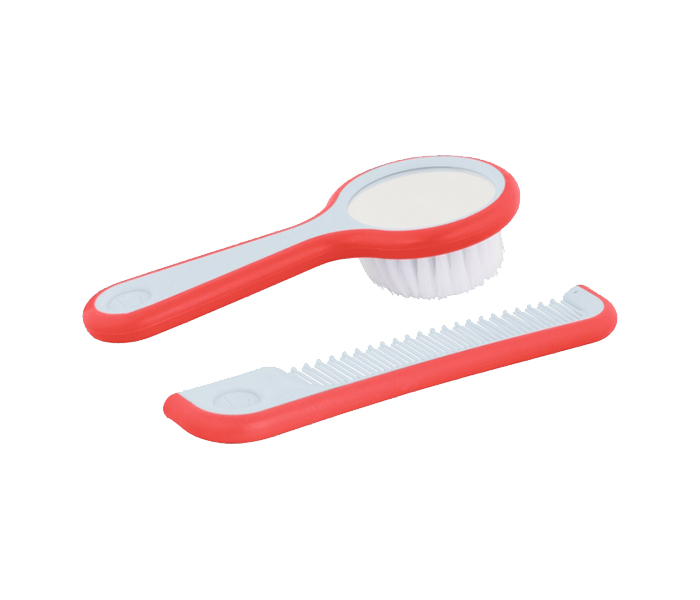 Bebe Confort 3106202200 Brush Mirror & Comb - Red & White - Zoom Image 2