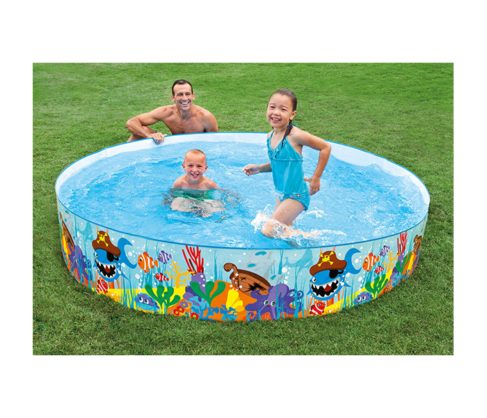 Intex ZX-56453 244 x 46CM Inflatable Snapset Pool - Zoom Image 1