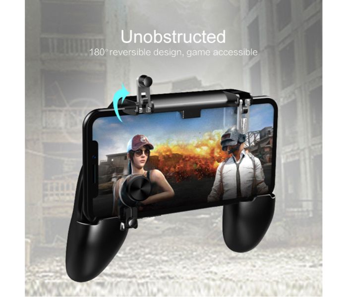 W11+ PUBG Mobile Game Controller Joystick W11MPGCJ Black - Zoom Image 5