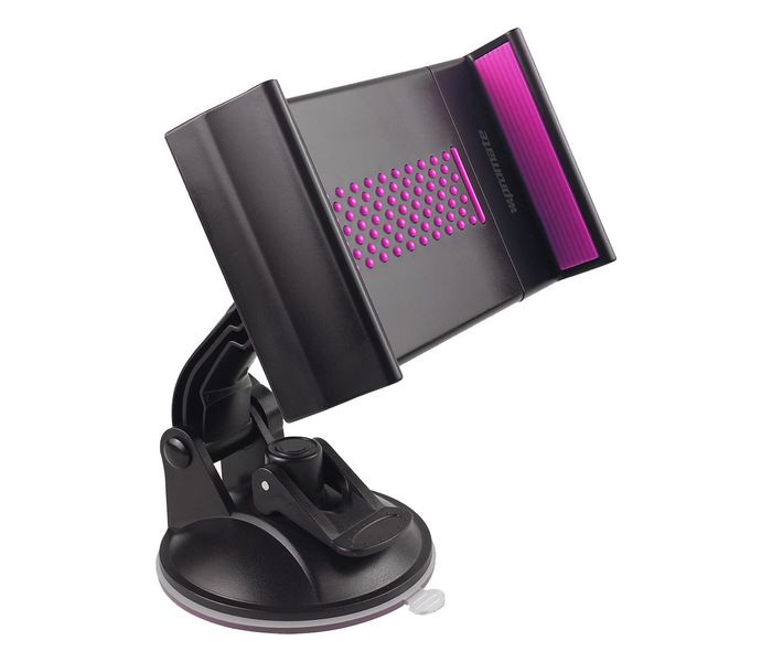 Promate Mount-Tab Universal Car Tablet & Apple iPad Holder - Black & Pink - Zoom Image 5