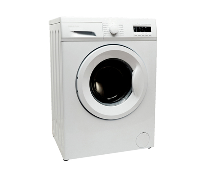 Sharp ES-FE610BZ-W 6 Kg Full Auto Front Load Washing Machine - White - Zoom Image 2