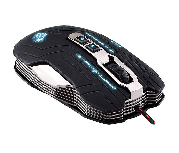 Dragon War G15 Gaia 4000 DPI Gaming Mouse with Virbation Function - Zoom Image 2