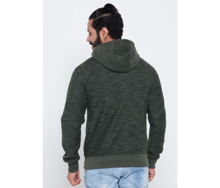 Age Stegol OU10077 Mens Multi Zipper Jacket with Hoodie Green - Zoom Image 1