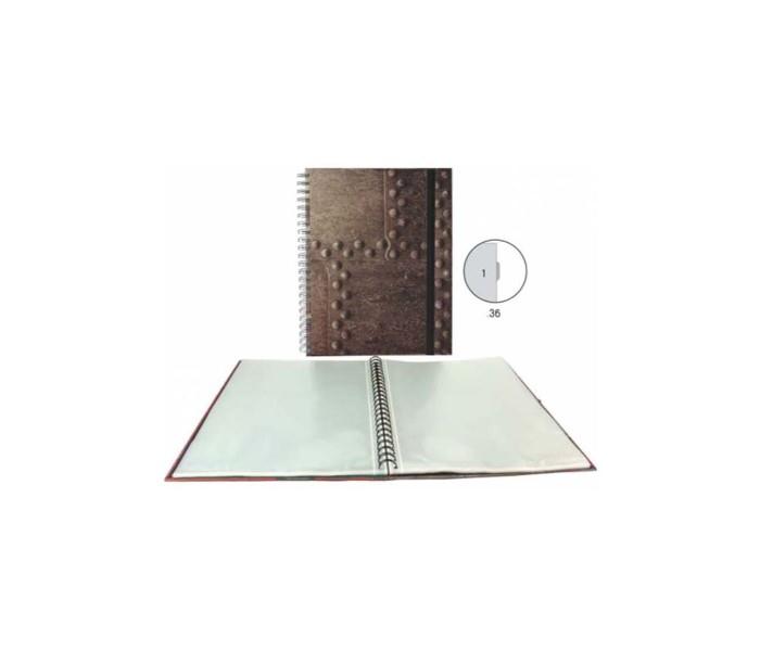 Senfort 93363 Wire-O Display Book With Divider Iron Oxide - Zoom Image