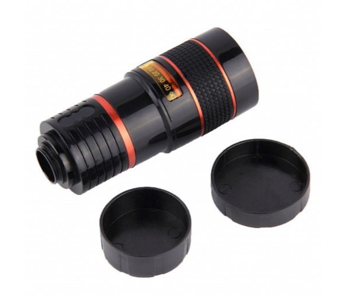 Universal 8-18x Zoom Optical Telescope Lens For Smartphones Black - Zoom Image 7