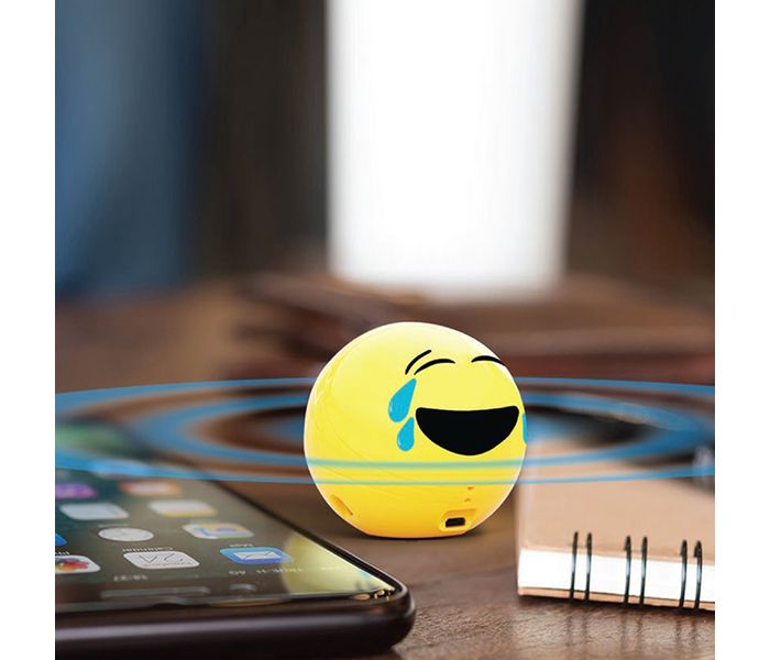 Promate Joyfuljazz Mini Wireless Emoji Speaker with Handsfree - Yellow - Zoom Image 8