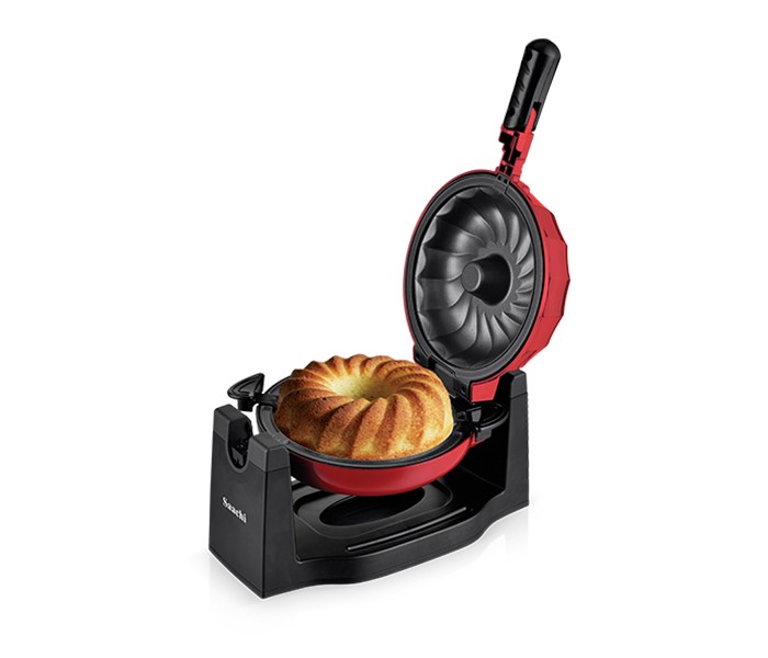 Saachi NL-CM-2251 Bundt Cake Maker Black and Red - Zoom Image 3