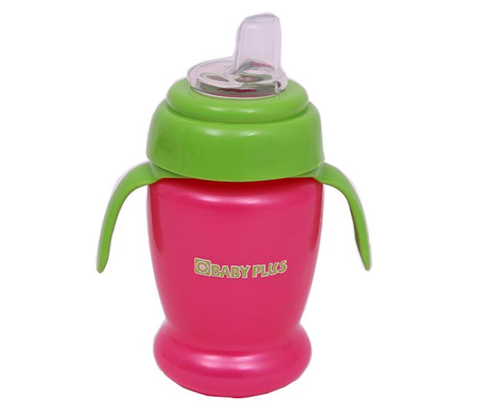 Baby Plus BP5107 Non Spill Training Cup with Handle - Assorted colours - Zoom Image 1