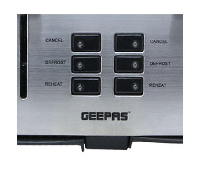 Geepas GBT5328 4 Slice Stainless Steel Bread Toaster - Grey - Zoom Image 2