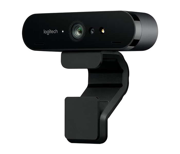 Logitech 960-001106 BRIO 4K Ultra HD Webcam with HDR & RightLight 3 - Black - Zoom Image 4