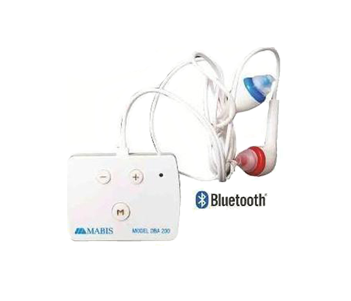 Mabis DBA 200 Rechargeable Bluetooth Amplifier Hearing Aid - Zoom Image