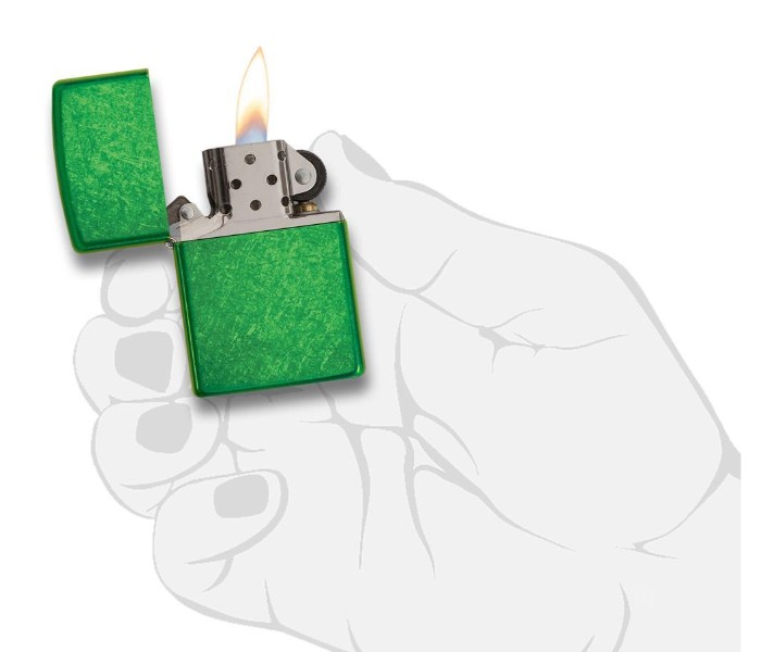 Zippo 24840 Meadow Lighter Green - Zoom Image 2