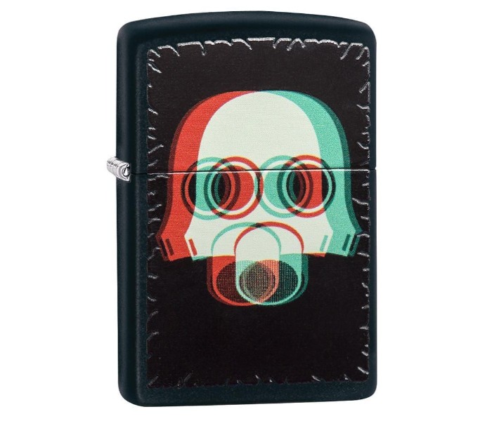 Zippo 29417 218 Nuclear Mask 3D Lighter Black - Zoom Image 3