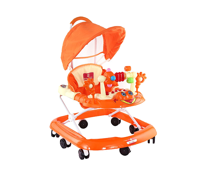 Baby Plus BP6002W Baby Walker - Orange - Zoom Image 4