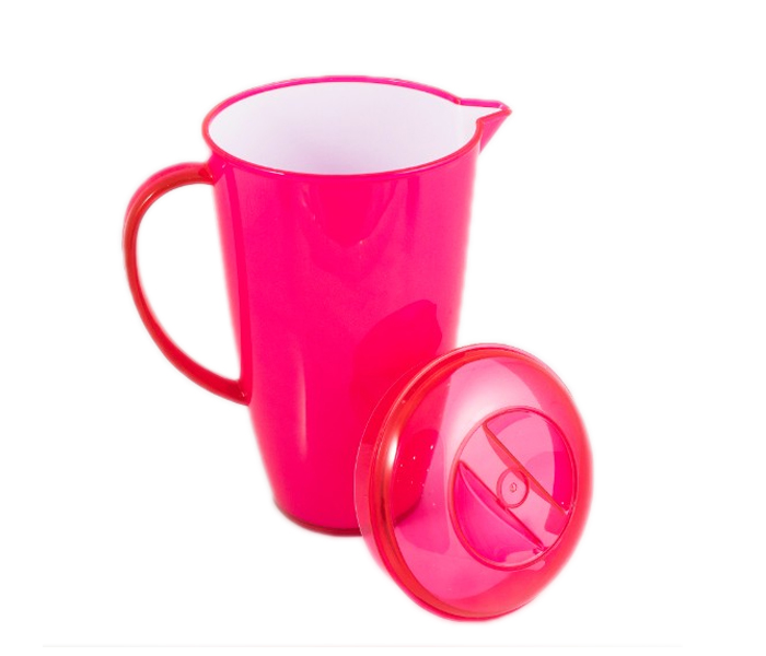 Plastic Water Jug with Lid DDPR14165 Pink - Zoom Image 3