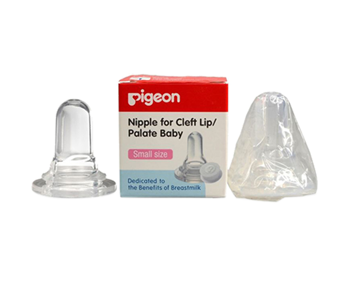 Pigeon N11583582A Silicone Nipple For Cleft Palate - Small, White - Zoom Image