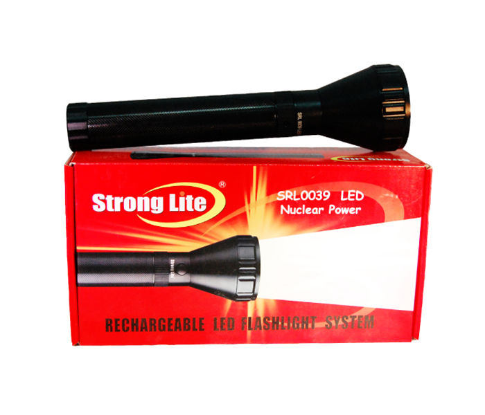 Strong Lite SRL0039LED Rechargeable LED Flash Light 2 D - Black - Zoom Image