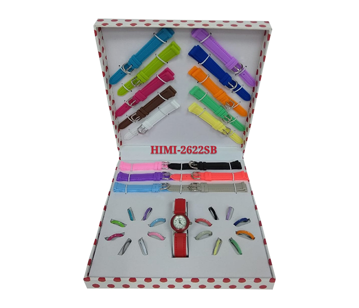 Himi 2622SB Color Changeable Strap & Dial Quartz Watch for Women - Zoom Image