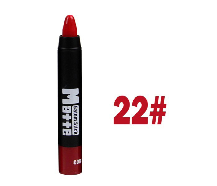 Miss Rose 7301-018B Womens Moisturizing Matte Lipstick Red 22 Red - Zoom Image