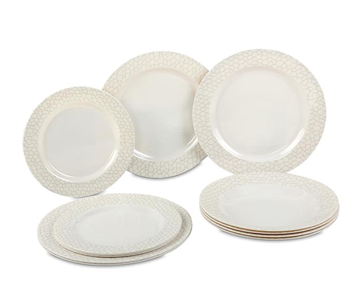 Epsilon EN4248 Melamine Dinnerware Set - 12 Pieces - Zoom Image 1