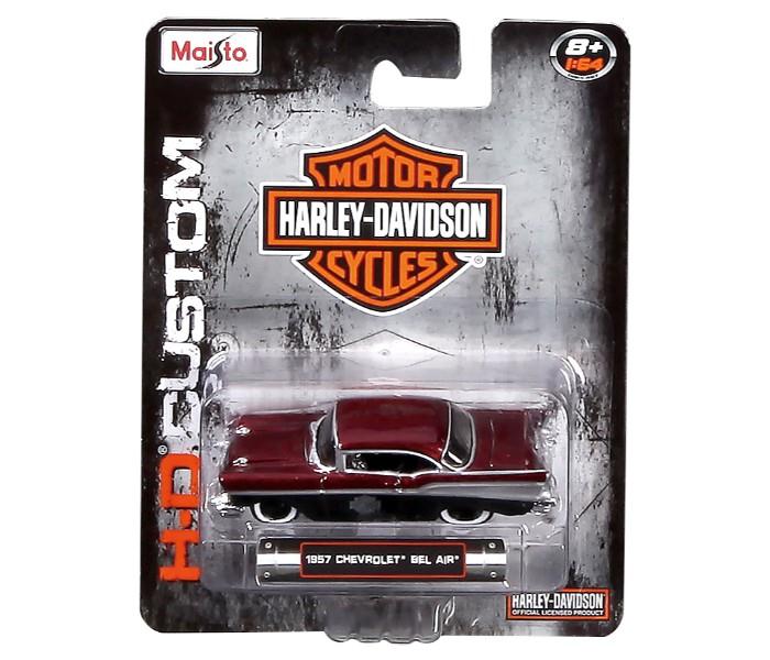 Maisto Tech 15380 1:64 H-D Custom Cars Assrt-blister Car 24 Pcs Multicolor - Zoom Image 1