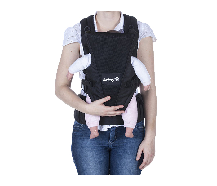 Safety 1st 26017640 Ventral Uni-T Baby Carrier - Full Black - Zoom Image 2