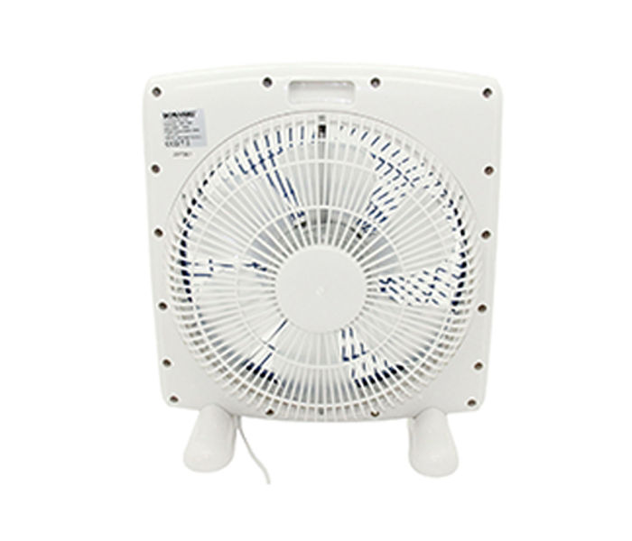 Sonashi SBF-7031 12-inch Box Fan - White & Blue - Zoom Image 4