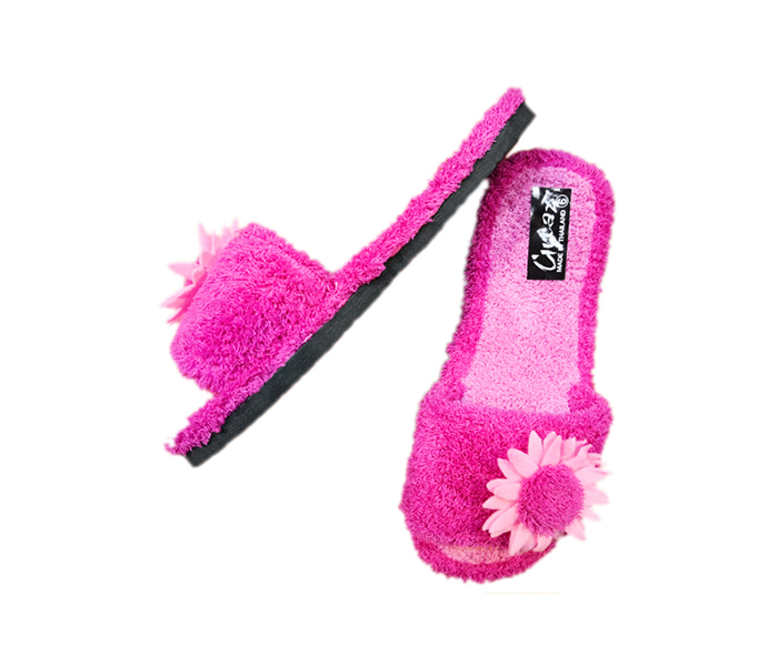 Greax LFO30 EU40 Open Models Flip Flop Slippers for Women - Dark Pink - Zoom Image