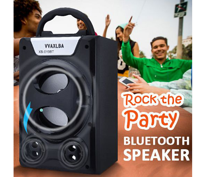 Fashionable Portable Wireless Bluetooth Speaker with Micro SD, Flash Drive & AUX Support (XB-019BT) - Zoom Image 2