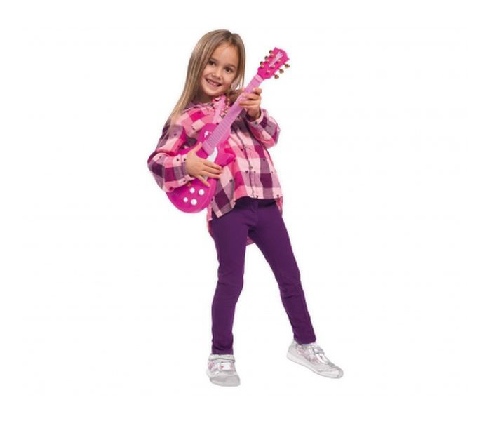 Simba 6830693 56CM My Music World Girls Rock Guitar, Pink - Zoom Image 2