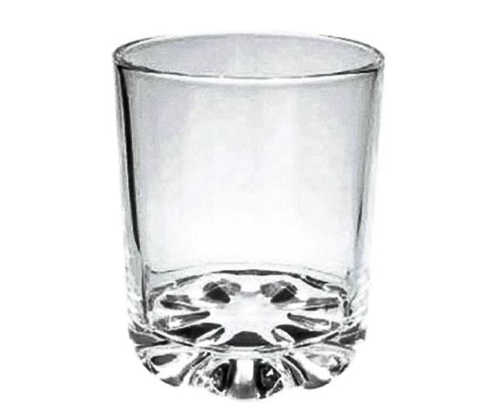 Royalford RF4539 9 oz Glass Tumbler Set - Clear, 3 Pieces - Zoom Image