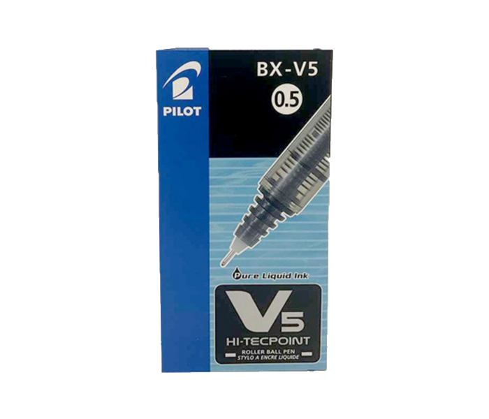 Pilot BX-V5 Hi Tecpoint Rollerball Pen - Black, Pack of 12 - Zoom Image 4