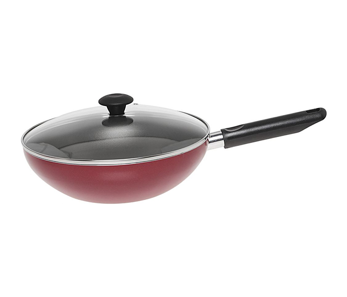 Prestige PR21060 3 Pieces Aluminum Classique Cookware Set, Red - Zoom Image 2