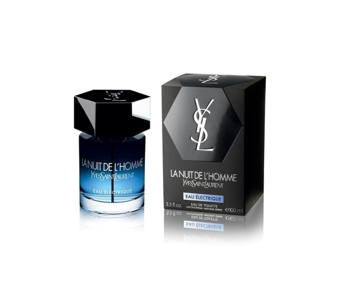 Yves Saint Laurent 100ml L Homme Nuit Eau Electrique Eau De Toilette for Men - Zoom Image 2