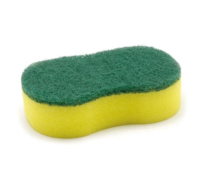 Royalford RF7574 3 Pieces Sponge Set - Yellow & Green - Zoom Image