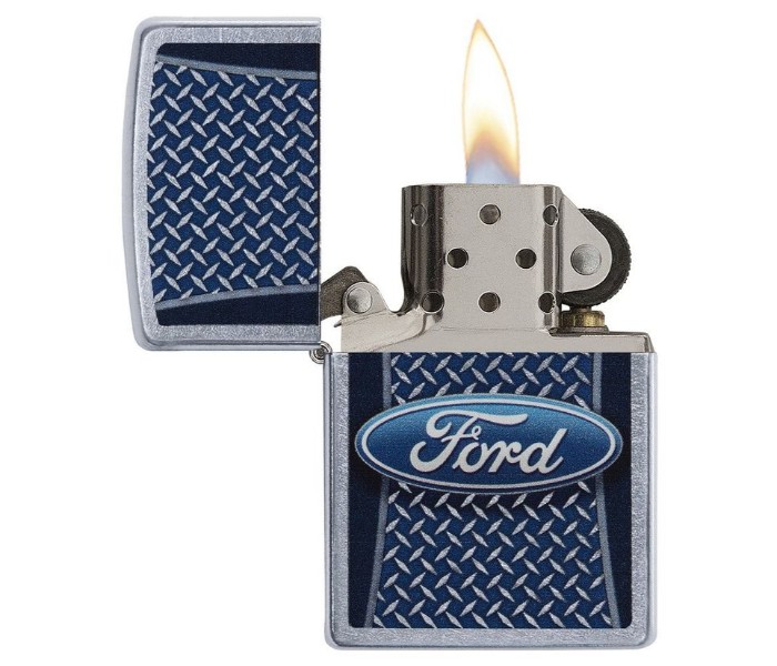 Zippo 29065 Ford Tire Treads Lighter Blue - Zoom Image 2