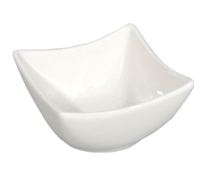 Delcasa DC1303 3 Pieces Ceramic Dish Bowl - 250ml, White - Zoom Image