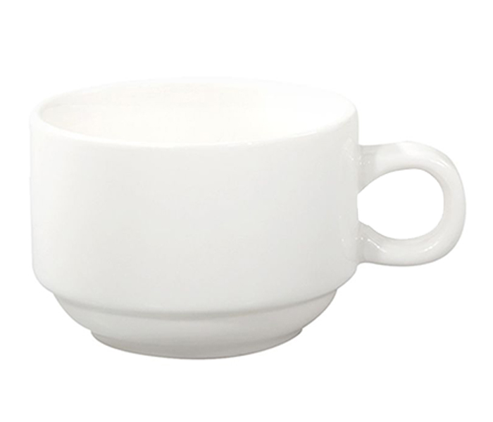 Royalford RF8769 150 Ml Porcelain Ware Coffee Cup - White - Zoom Image 1