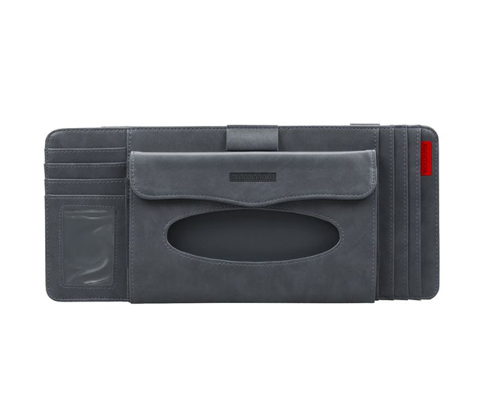 Promate CarCaddy 4-in-1 Multifunctional Car Sun Visor Organizer - Grey - Zoom Image 5