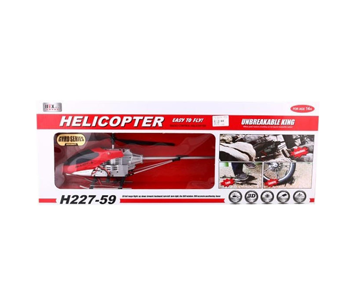 H227-59 Remote Control Flying Helicopter - Red - Zoom Image 3