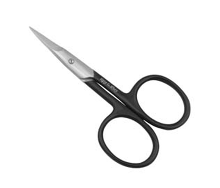 Tips & Toes TT-208Blk Stainless Steel Nail and Cuticle Curved Scissors - Black - Zoom Image 5