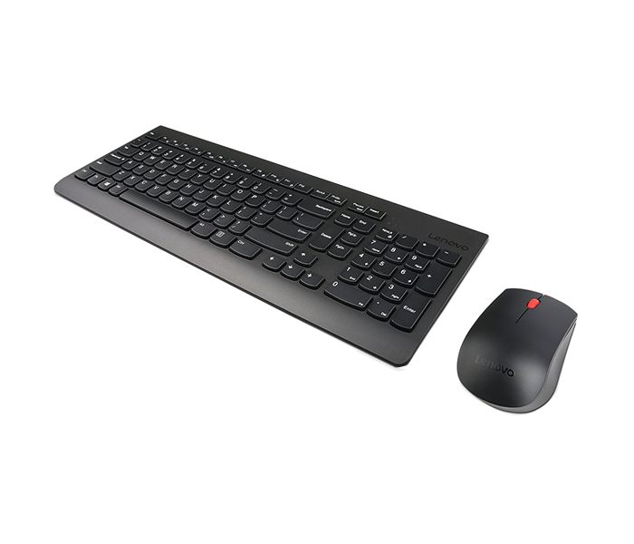 Lenovo 510 2.4 GHz Wireless Keyboard & Mouse Combo - Black - Zoom Image 2