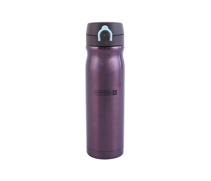 Royalford RF7666 Double Wall Stainless Steel Vacuum Bottle - Brown - Zoom Image 1