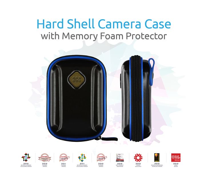 Promate Amba Superior High Quality Digital Camera case, Black - Zoom Image 4