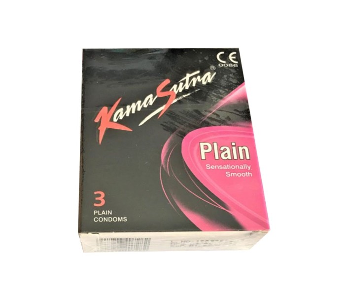 Kamasutra N15230902A 3 Piece Plain Condom Pack - Zoom Image