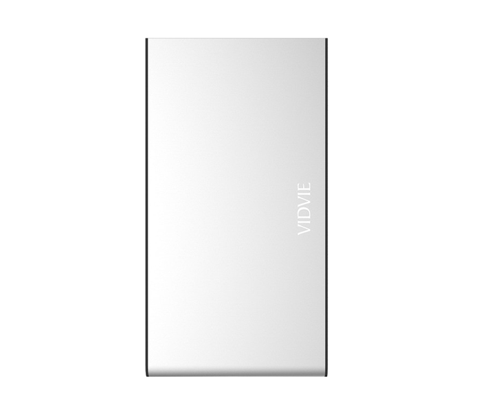 Vidvie PB-708 13500mAh Portable Dual Port Powerbank - Silver - Zoom Image 3