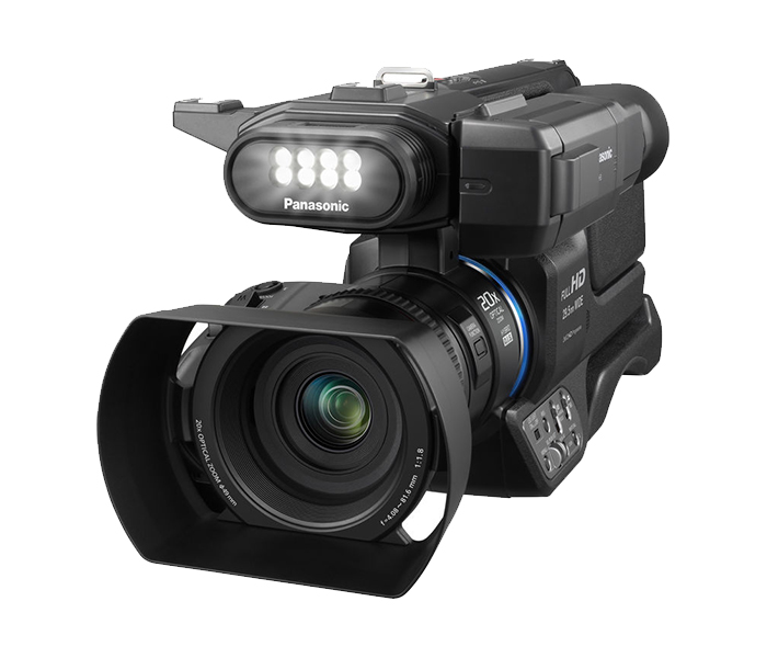 Panasonic HC-MDH3 AVCHD Shoulder Mount Camcorder with LCD Touchscreen & LED Light - Black - Zoom Image 2