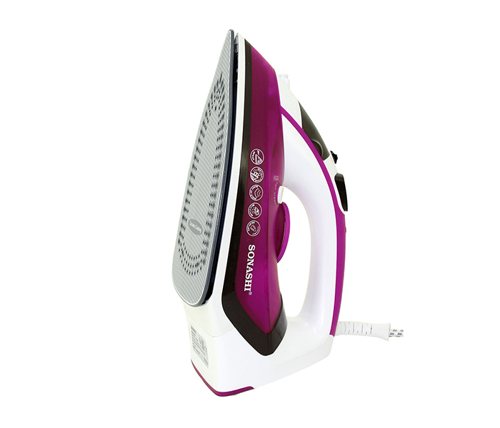 Sonashi SI-5068C 2400W Steam Iron with Ceramic Soleplate - Purple - Zoom Image 1